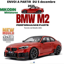 VOITURE SOLIDO BMW M2 PERFORMANCE PARTS RED 2024 1:18 S1812902 PREVENTE NOV 2025