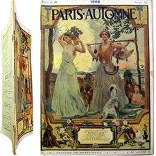 Paris Automne revue 1908 Vénerie Boutet de Monval Octave Uzanne Rudyard Kipling