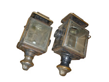 Anciennes lanternes à  bougie fiacre  automobile .