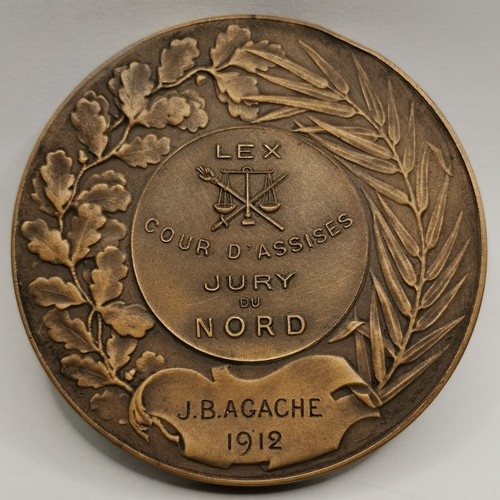 Medaille bronze 1912 cour - 1912,