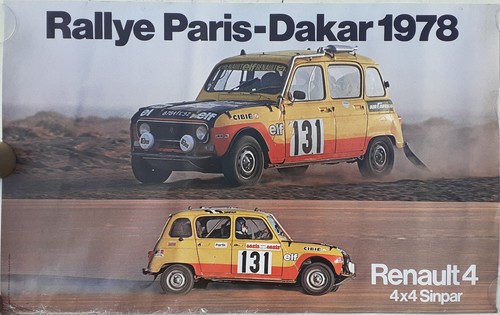 2372 affiche renault 4 - 1,