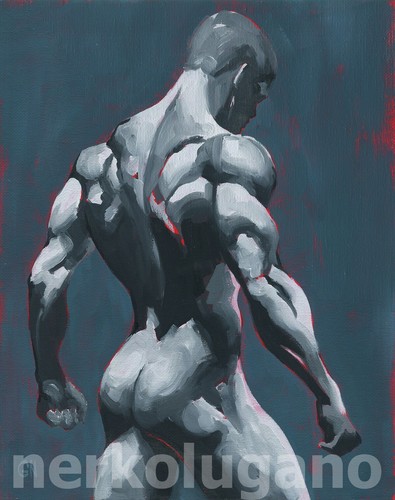 Peinture huile originale - à, l'huile