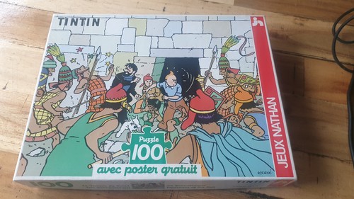 Tintin puzzle 100 - tintin,