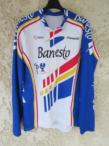 Maillot cycliste banesto - maillot,