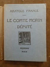  ANATOLE FRANCE. LE COMTE