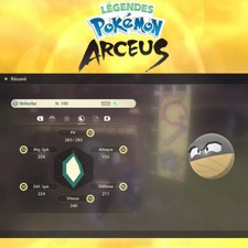 VOLTORBE DE HISUI SHINY