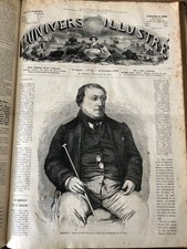 Genre L'illustration / L'UNIVERS ILLUSTRE Année 1868 1er et 2e Semestres