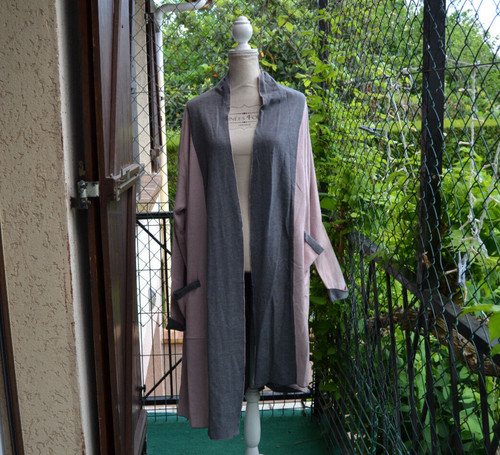Gilet veste femme gris - veste,