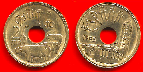 Espagne pesetas 1995 - espagne, 25