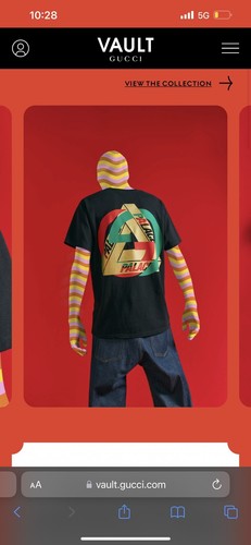 Gucci palace black shirt - palace,