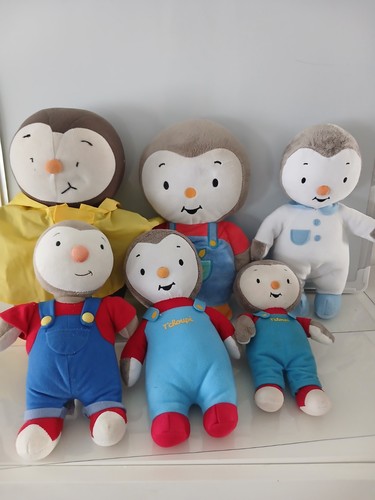 Lot peluches choupi - de, —