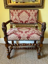 Fauteuil français Louis XIII milieu XIXème