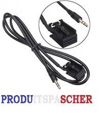 Cable adaptateur Ford auxiliaire ford pour autoradio 6000cd 5000cd 6000cdc