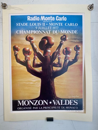 Original old poster box - poster, -box