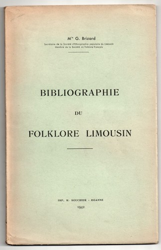 Brizard bibliographie du - g.,