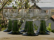 Lot de 6 verres à vin blanc