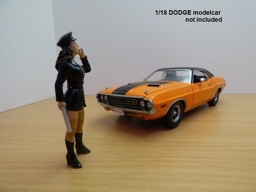 Figurine policier pin alexa - up,