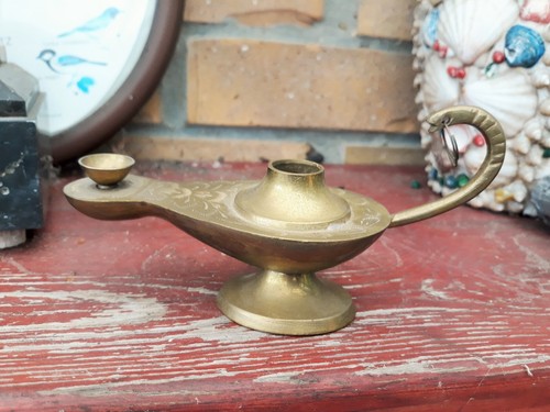 Lampe aladin bronze - lampe, collection