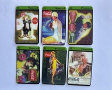 RARE /  6 CARTE TELEPHONIQUE - Coca Cola / PHONECARD