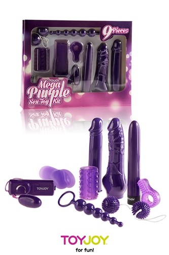 Mega purple sextoy kit - mega,