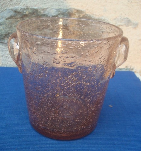 V65 seau glaçon verre bullé - glaçon,
