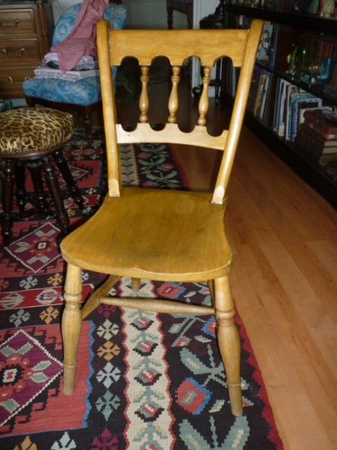 Ancienne chaise anglaise - ancienne,