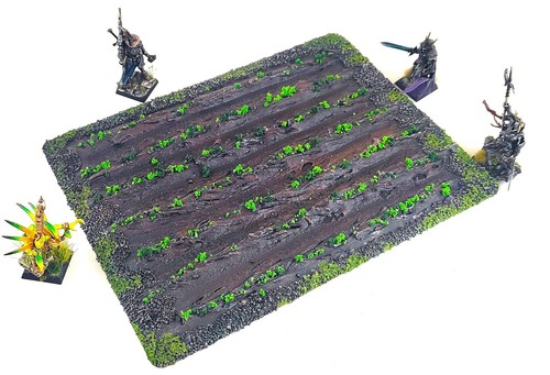 Champs décor wargame - champs,