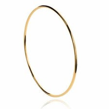 Bracelet Jonc Rigide Plaqué