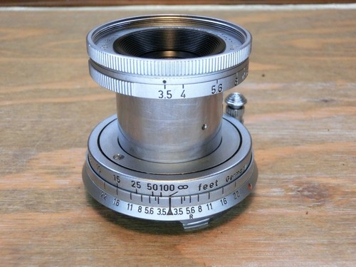 7915 leica leitz elmar 50mm - leica,