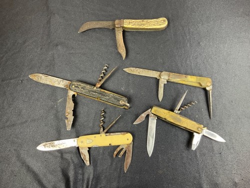 Lot ancien couteaux - couteaux, multi