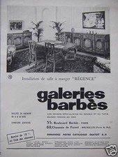 Publicité galeries barbès - publicitÉ,