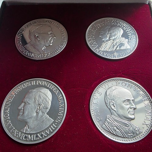Coffret médailles des papes - médailles,