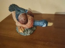 Bibelot canard en céramique