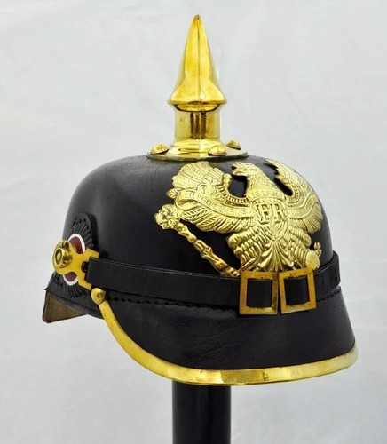Casque allemand pickelhaube - allemand,