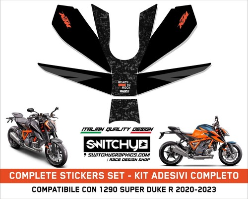 Autocollants réservoir ktm - autocollants,