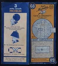 Carte MICHELIN 68 NIORT