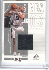2002-03 SP GAME USED JERSEY