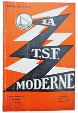 LA TSF MODERNE N°103 Févier 1929  SALON DE LA TSF - TELEVISION