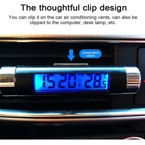 Horloge voiture 1 avec - 2,