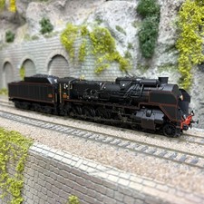 Locomotive à vapeur 1.150 P 86 + tender 34 P 404, Chaumont, SNCF, Ep. III digita