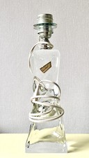 Grand Pied de Lampe en Cristal de Baccarat