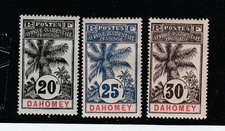 timbres france   dahomey