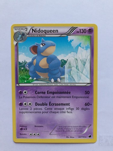 Nidoqueen 116 rare - nidoqueen, 42/116
