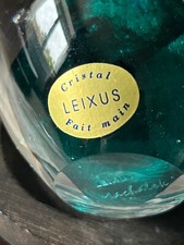 Cristal LEIXUS œuf en cristal signé Jan MACHALEK