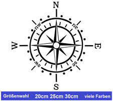 Autocollant boussole étoile