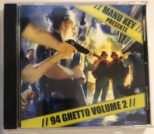 cd rap fr " Manu Key presente : 94 ghetto volume 2 " Niglo Dicidens Jakus Brams 