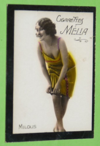 Photo 1910 cigarettes - 1910, card