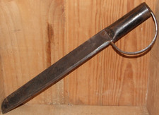 Objet de POILU coupe-papier couteau artisanat de tranchée WW1