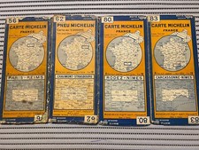 Cartes MICHELIN anciennes 
