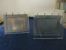 2 PORTES PHOTOS DE 12 PHOTOS PLEXIGLAS PRESENTOIR FORME CLASSEUR PLEXI MODERNE